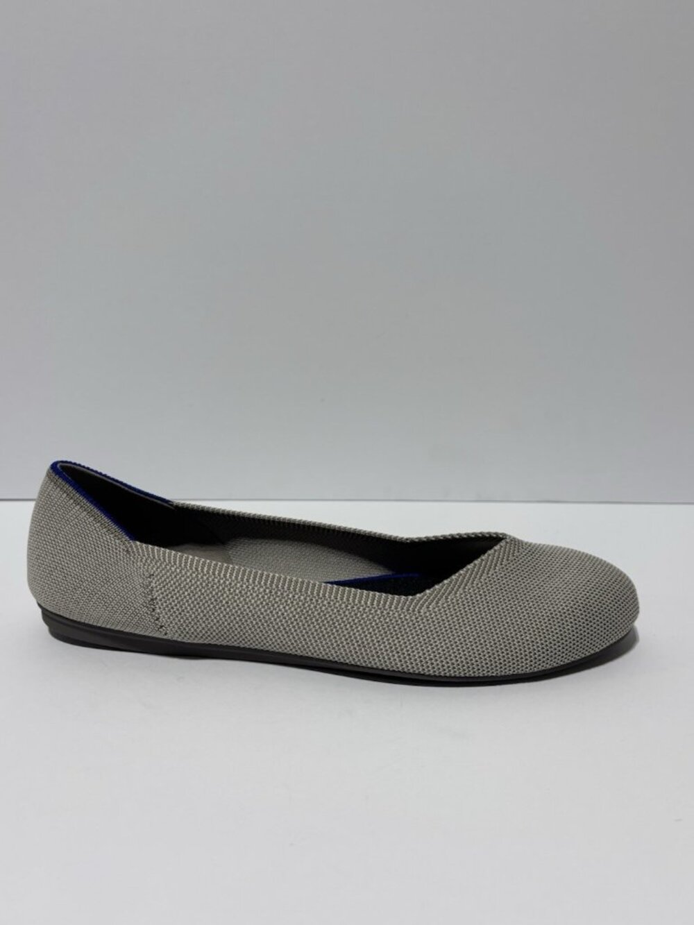 Rothys Women’s The Flat Flax Birdseye Round Toe Shoes, Size 11 M